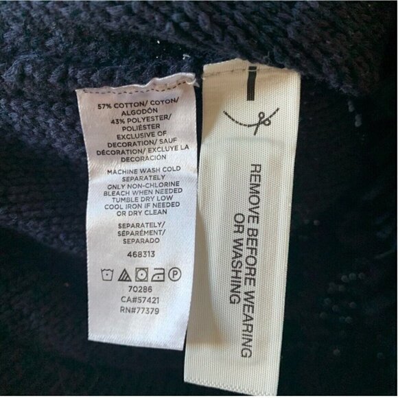 Ann Taylor sleeveless sweater top XSMALL blue NWT - Picture 11 of 16